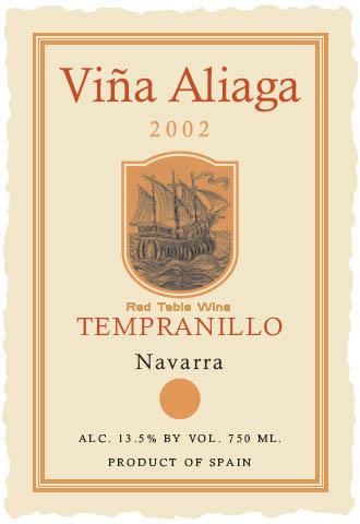 Viña Aliaga Red Table Wine