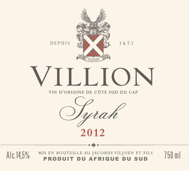 Syrah Francois Villion