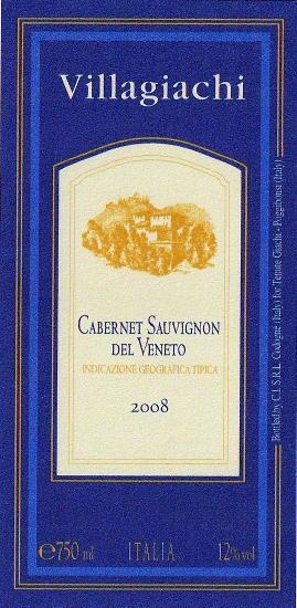Villagiachi Cabernet Sauvignon Del Veneto