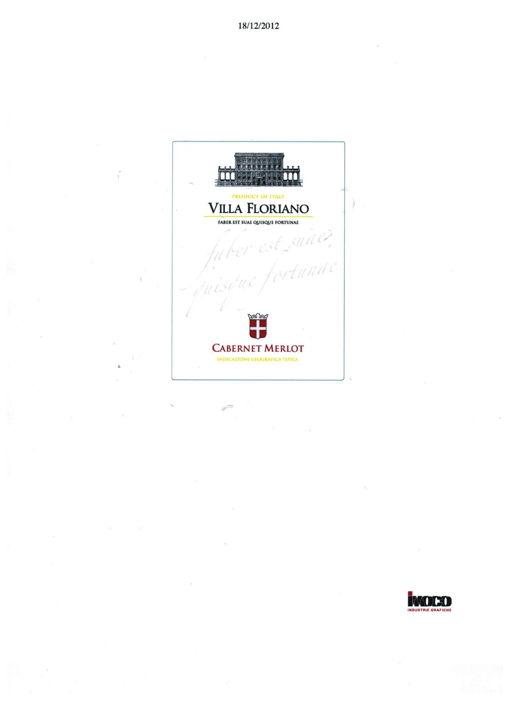 Villa Floriano Cabernet Merlot