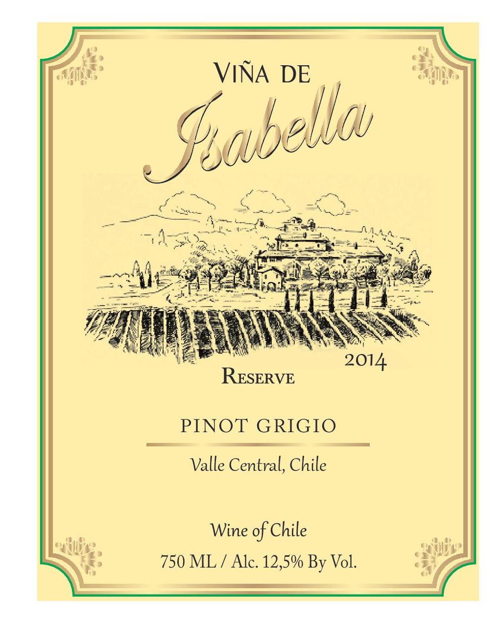 Reserve Pinot Grigio