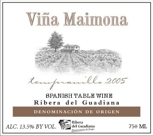 Viña Maimona Tempranillo
