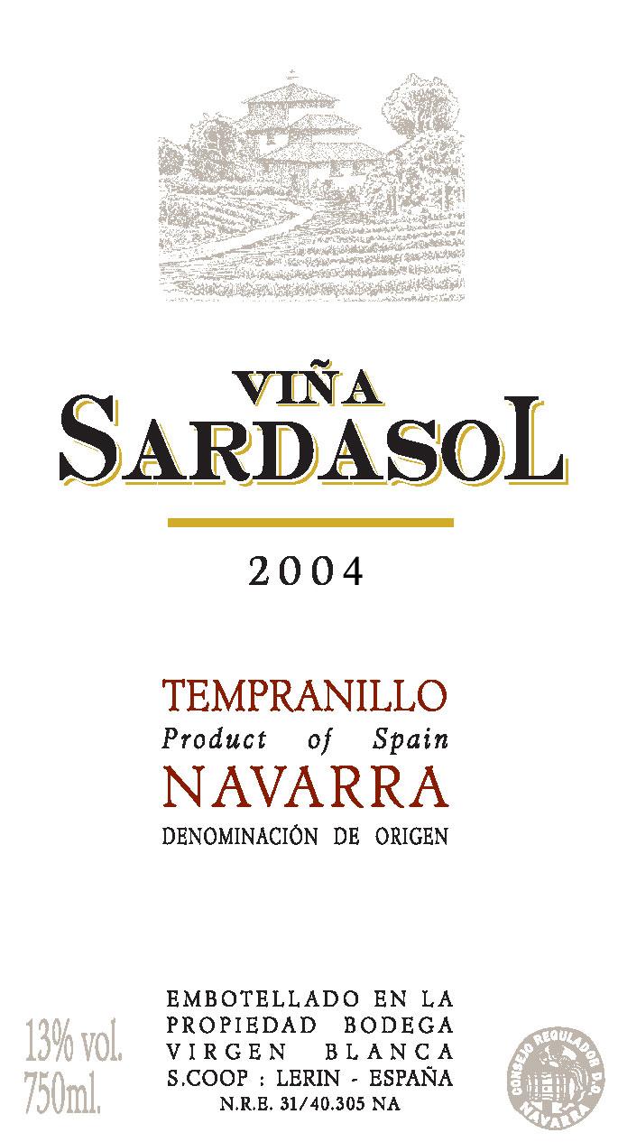 Viña Sardasol Tempranillo