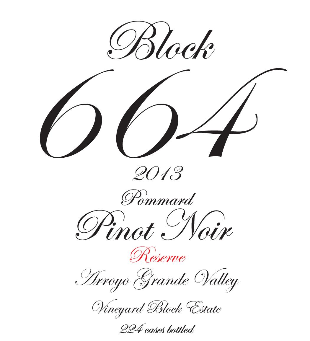 Block 664 Pommard Reserve