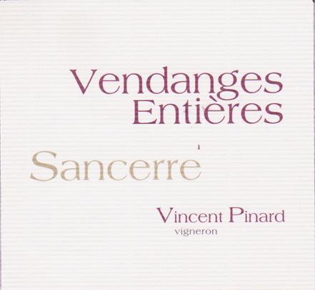 Vendanges Entieres
