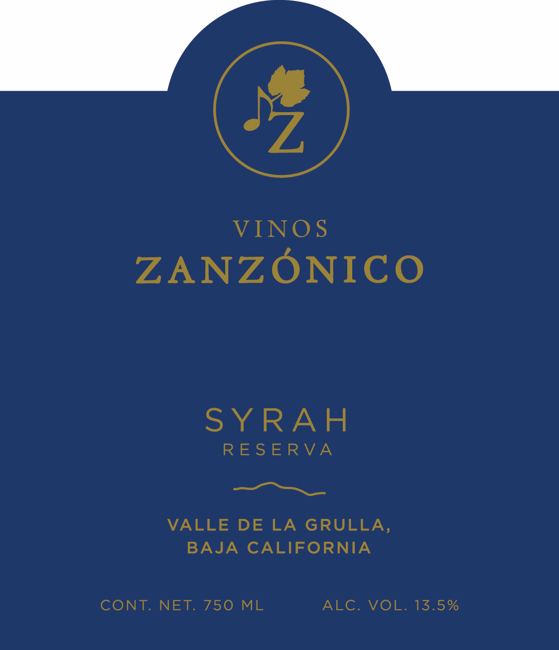 Zanzónico Syrah Reserva