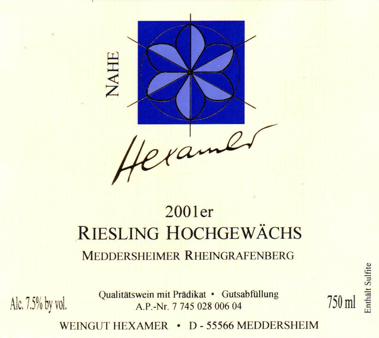 2001er Hochgewachs