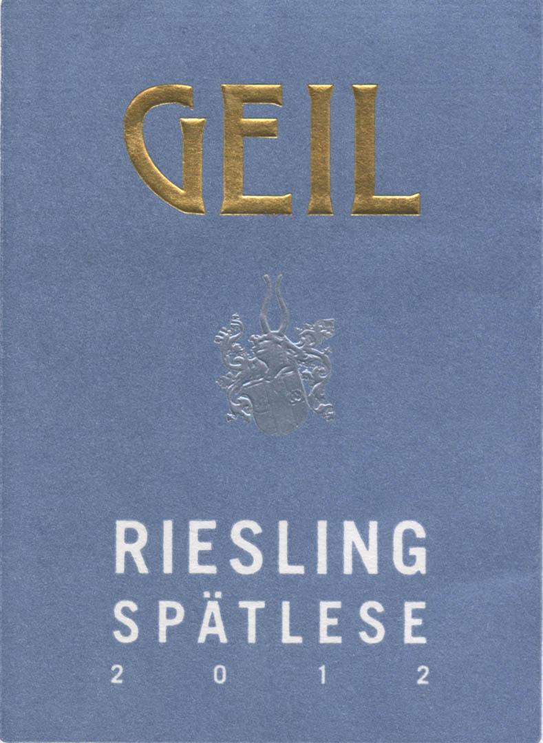 Bechtheimer Geyersberg Spatlese