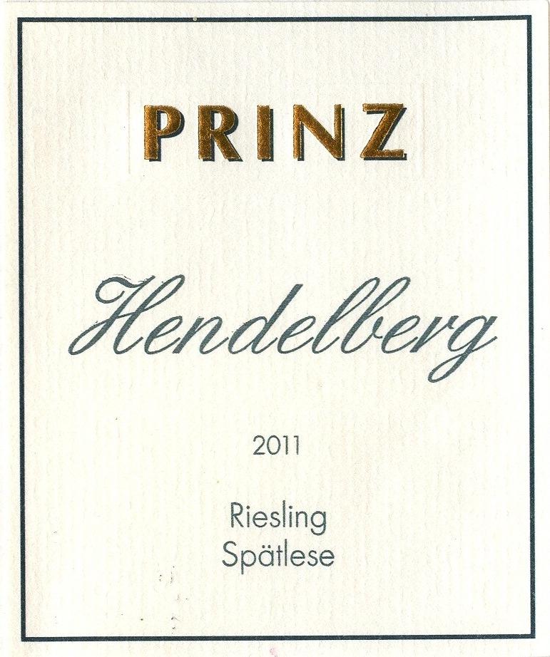 Hendelberg Rheingau Riesling Spätlese