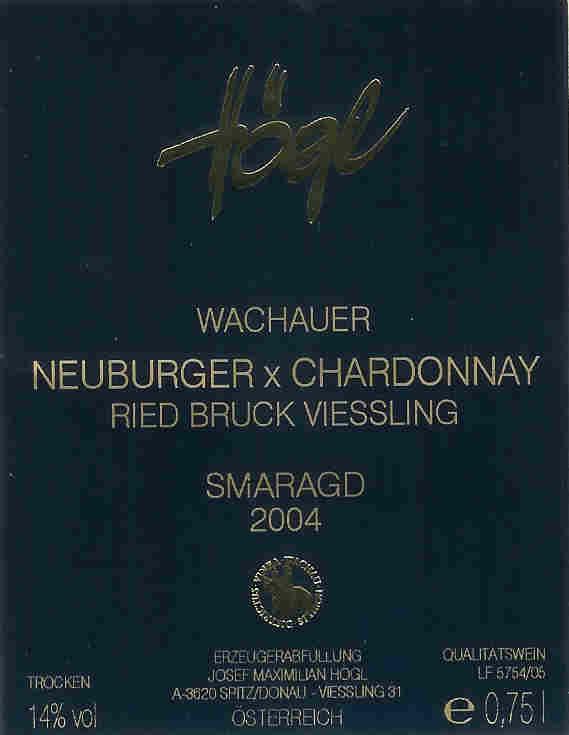 Neuburger X Chardonnay Smaragd
