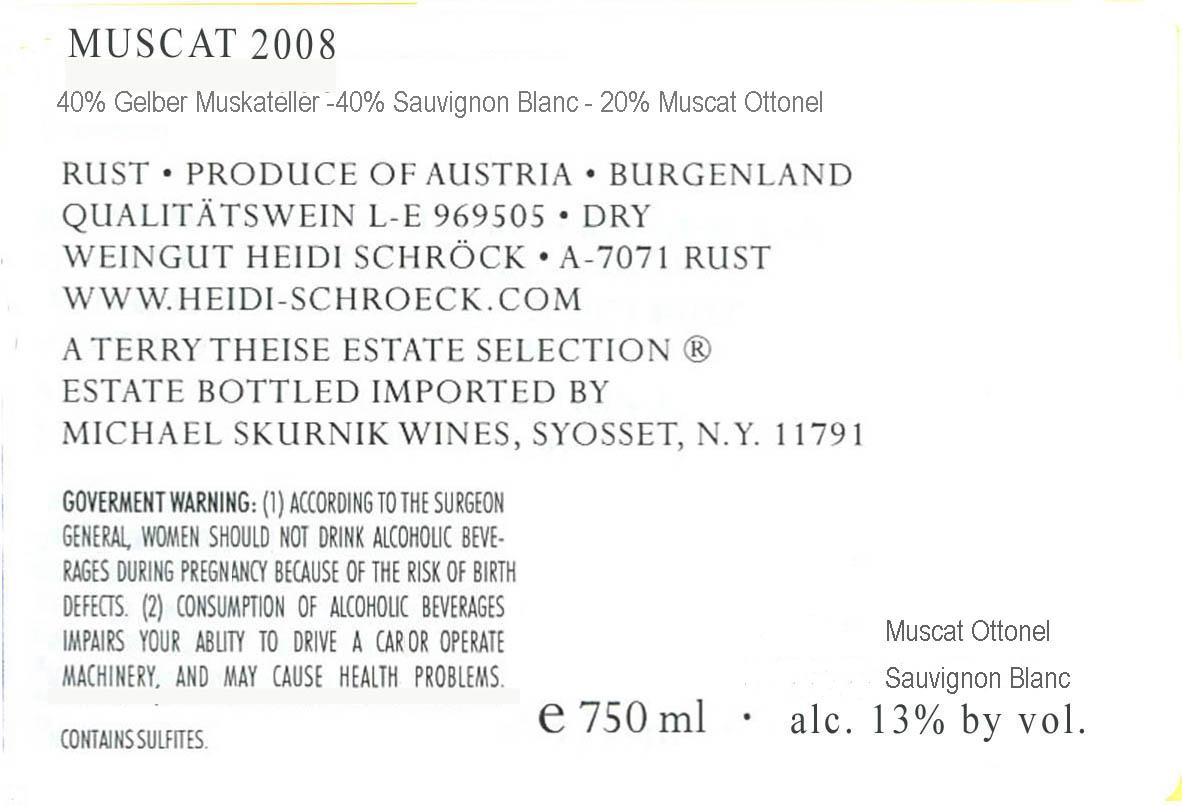 Gelber Muskateller Rust