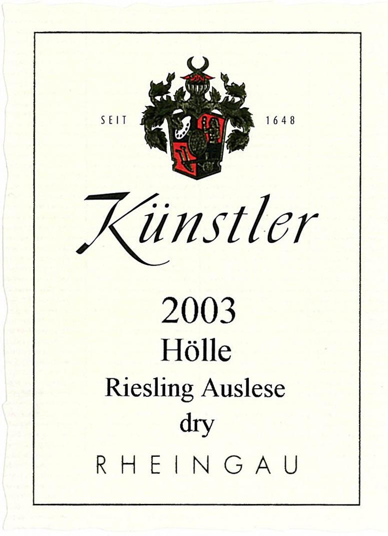 Hochheimer Holle Auslese Dry