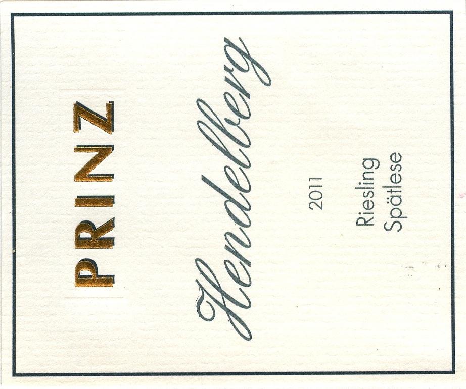 Hendelberg Rheingau Riesling