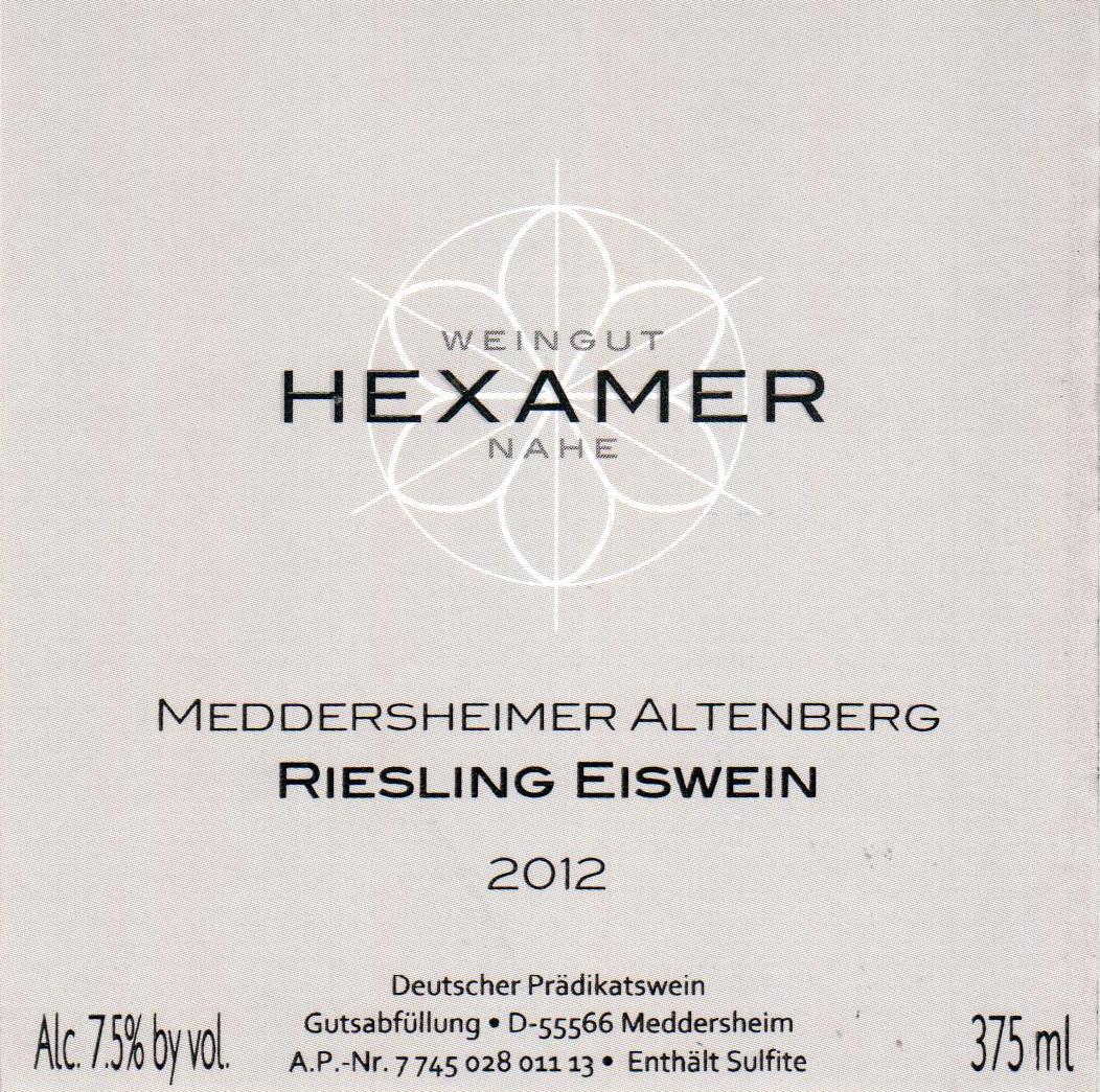 Meddersheimer Altenberg Eiswein