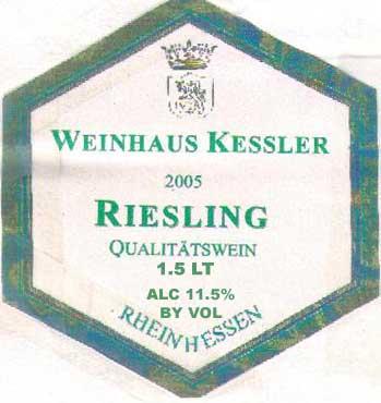 Riesling Qualitätswein 1.5 Lt