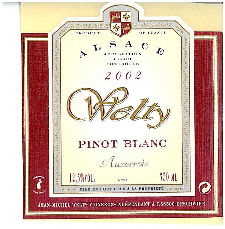 Pinot Blanc Auxerrois
