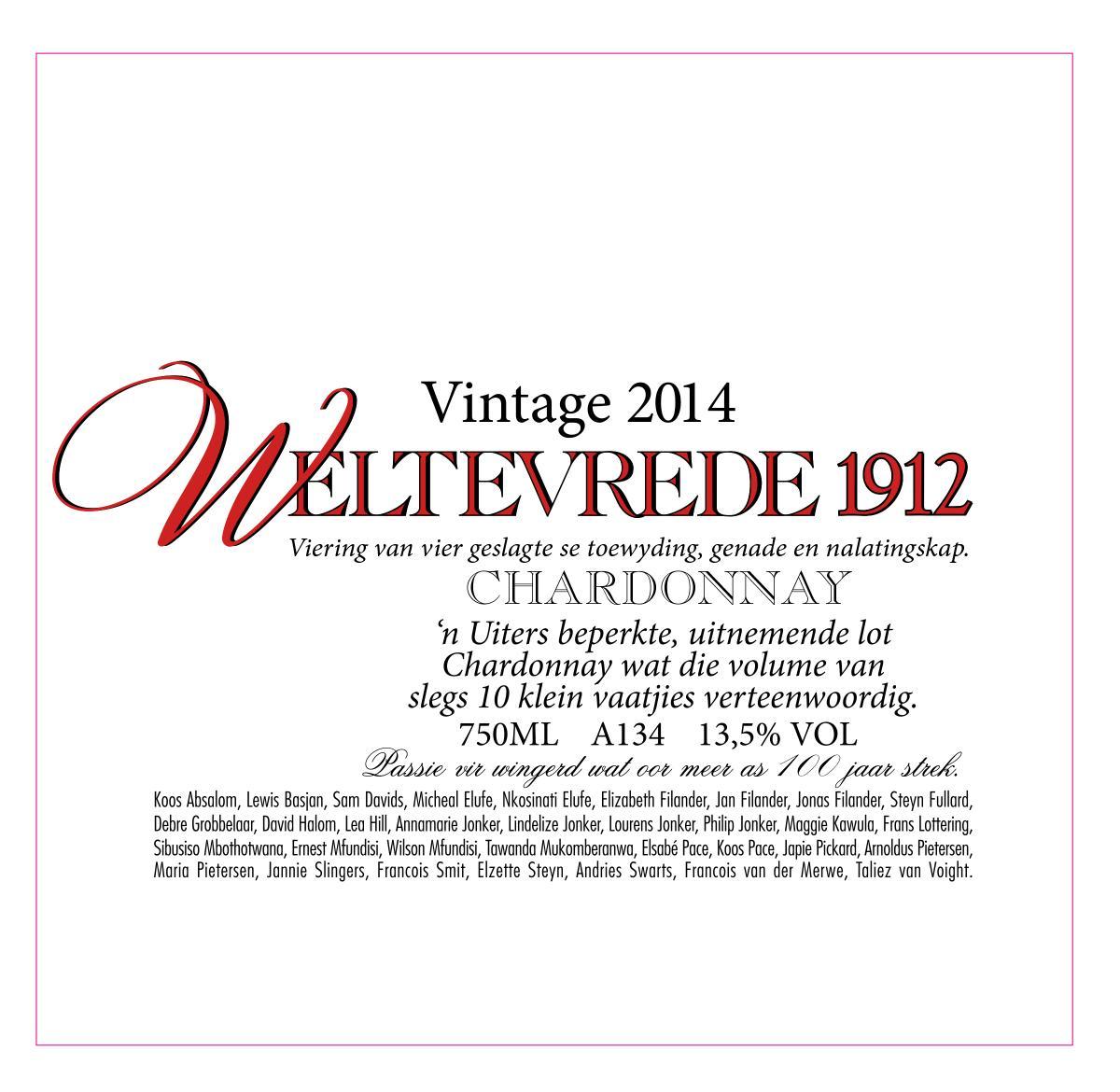 Weltevrede 1912