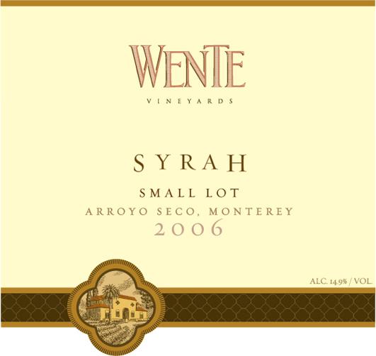 Syrah Small Lot Arroyo Seco