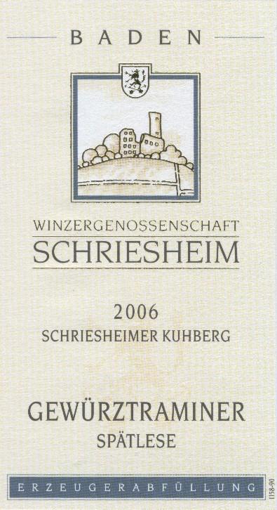 Gewürztraminer Spätlese