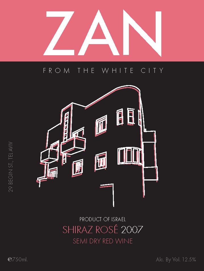 Shiraz Rosé Semi Dry Red Wine