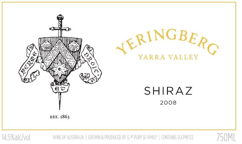 Yeringberg Yarra Valley Shiraz