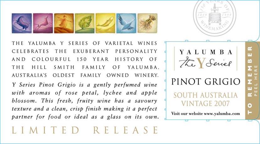 Y Series Pinot Grigio