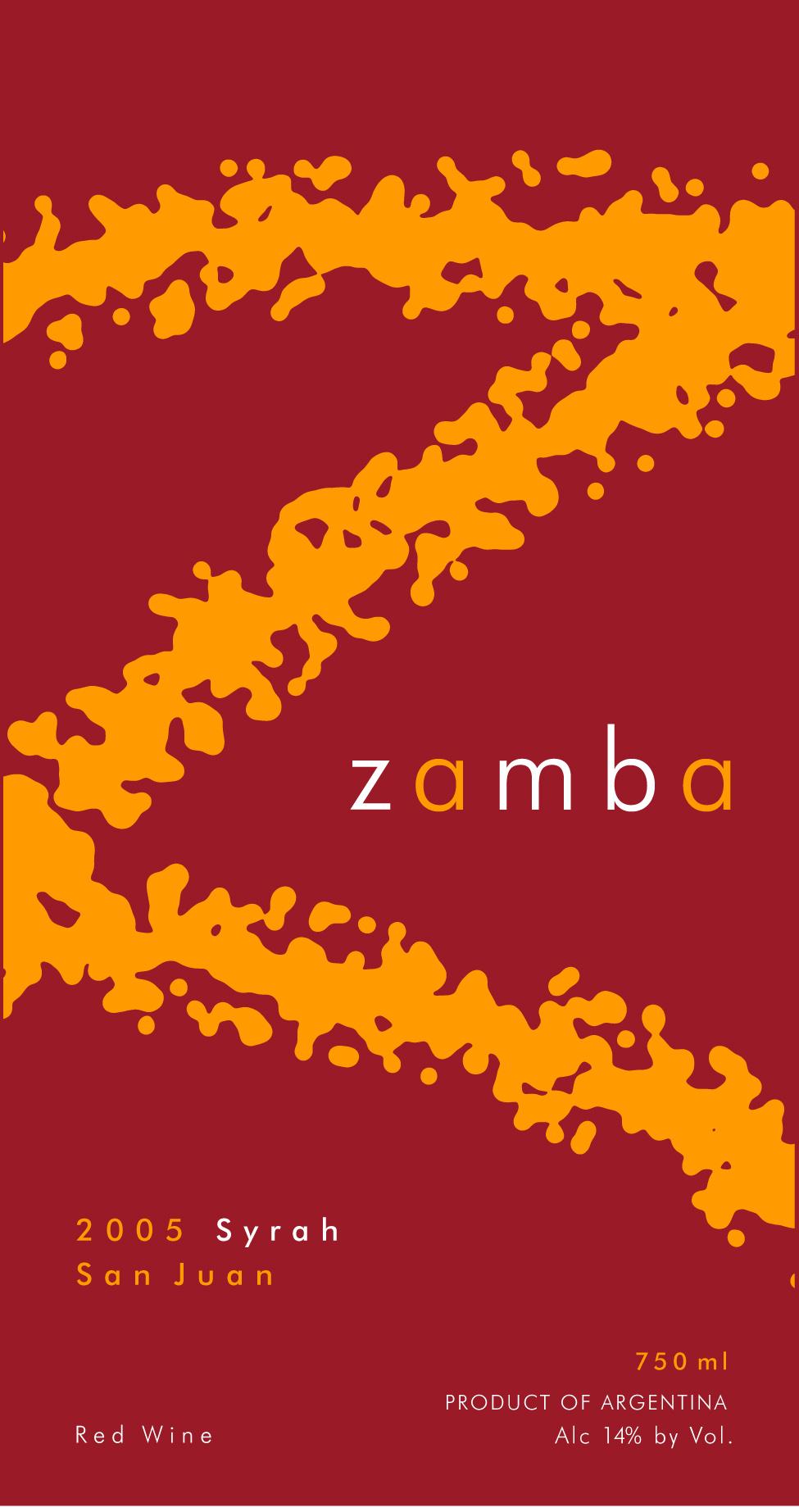Syrah San Juan Zamba