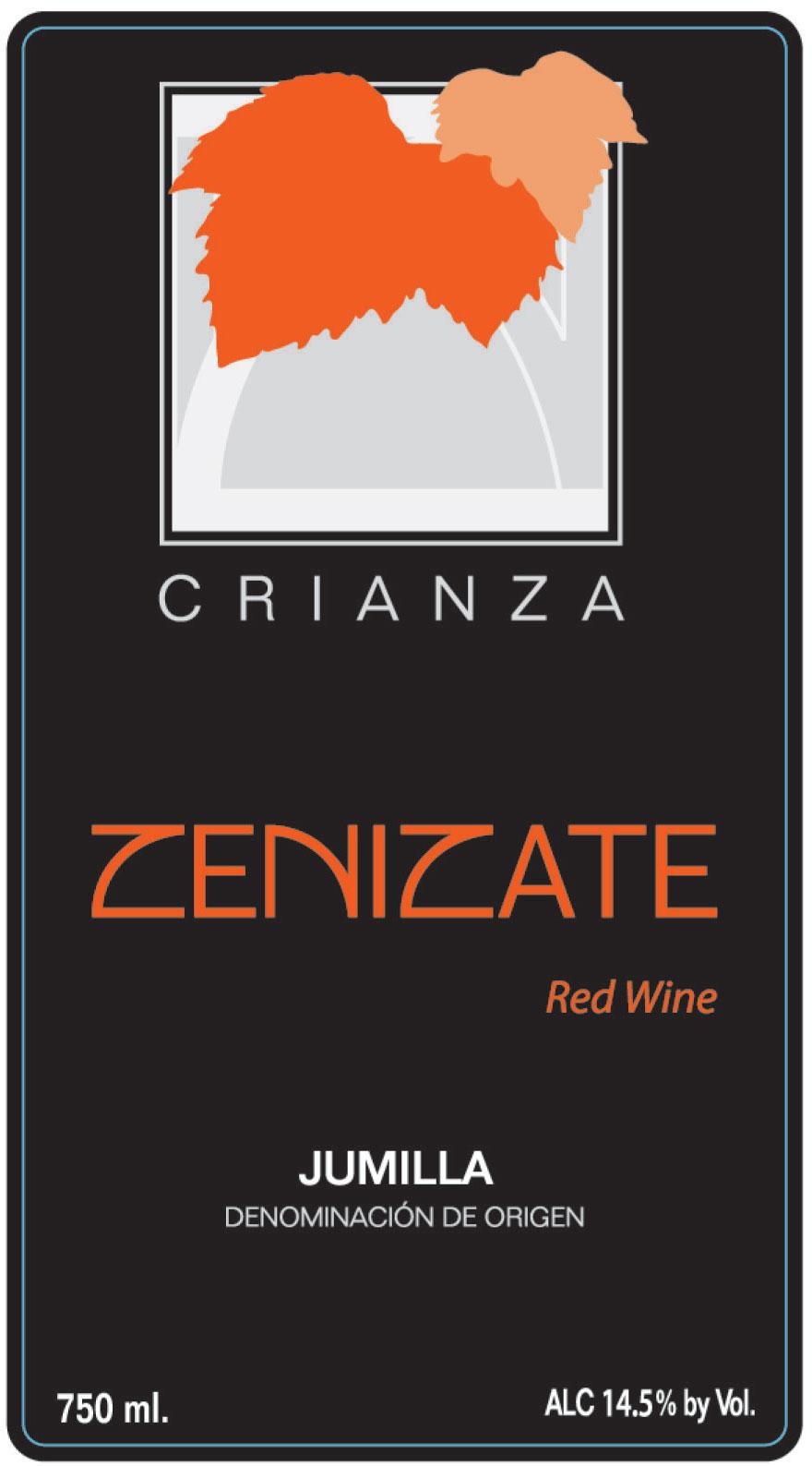 Zenizate Crianza Red Wine