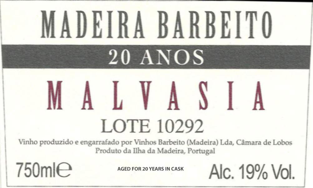 20 Anos Malvasia Lote 10292
