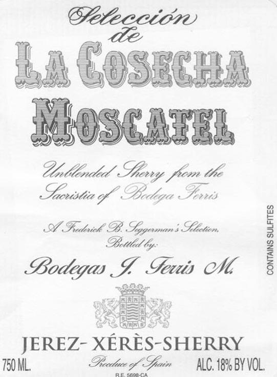 La Cosecha Moscatel