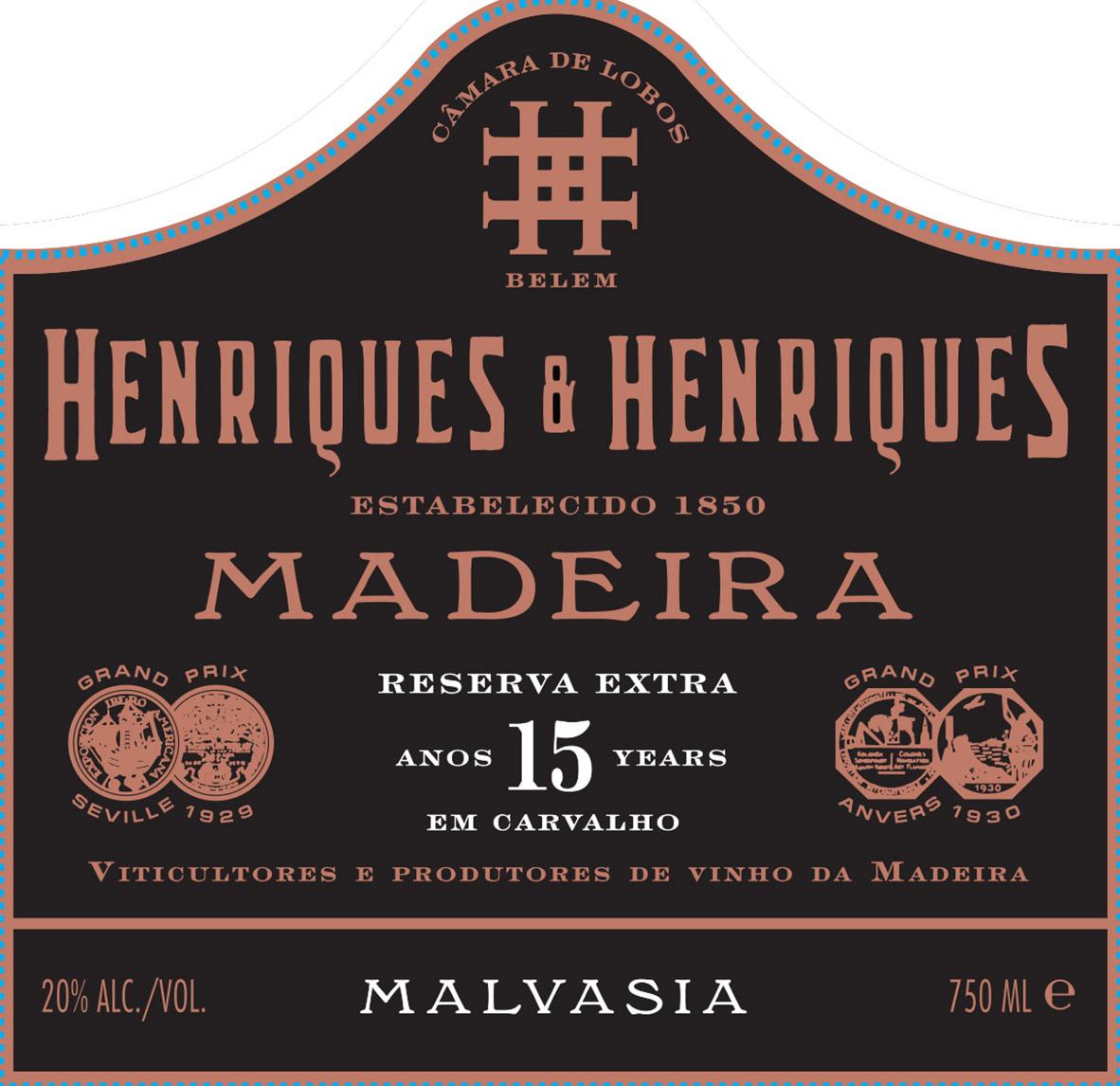 Reserva Extra 15 Years Malvasia