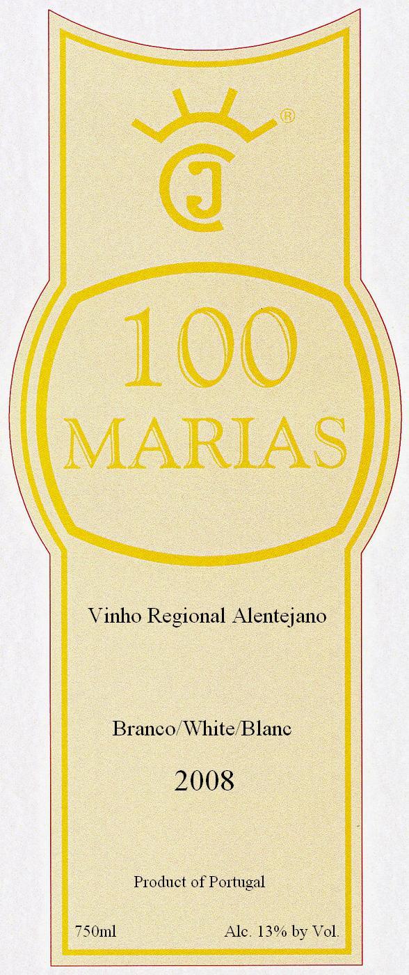 100 Marias Alentejo White Wine