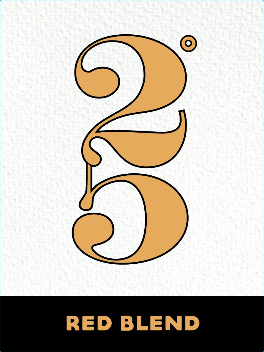25 Degrees Red Blend