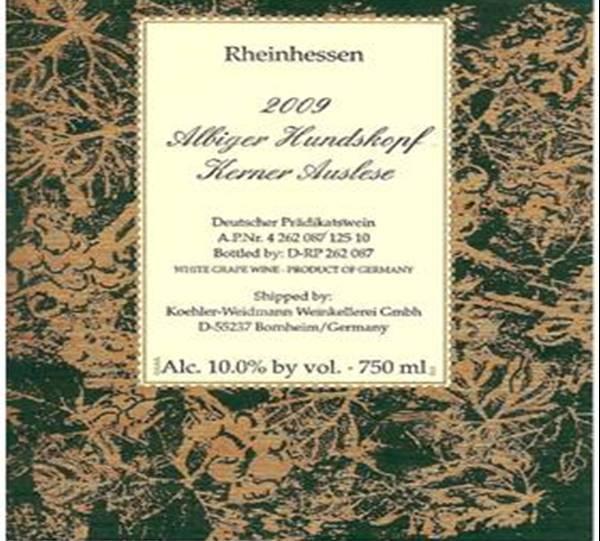 Albiger Hundskopf Kerner Auslese