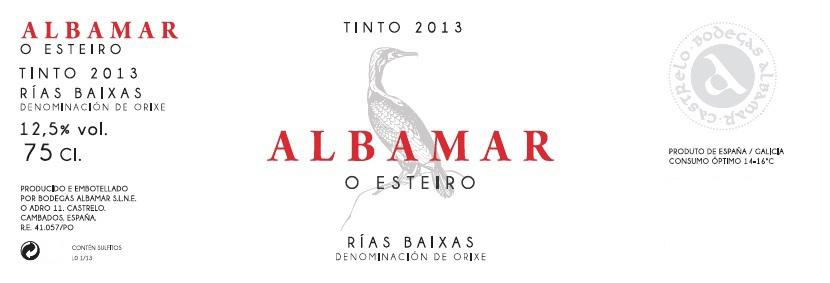 Albamar O Esteiro Red Wine