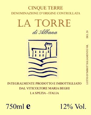 Cinque Terre White Wine