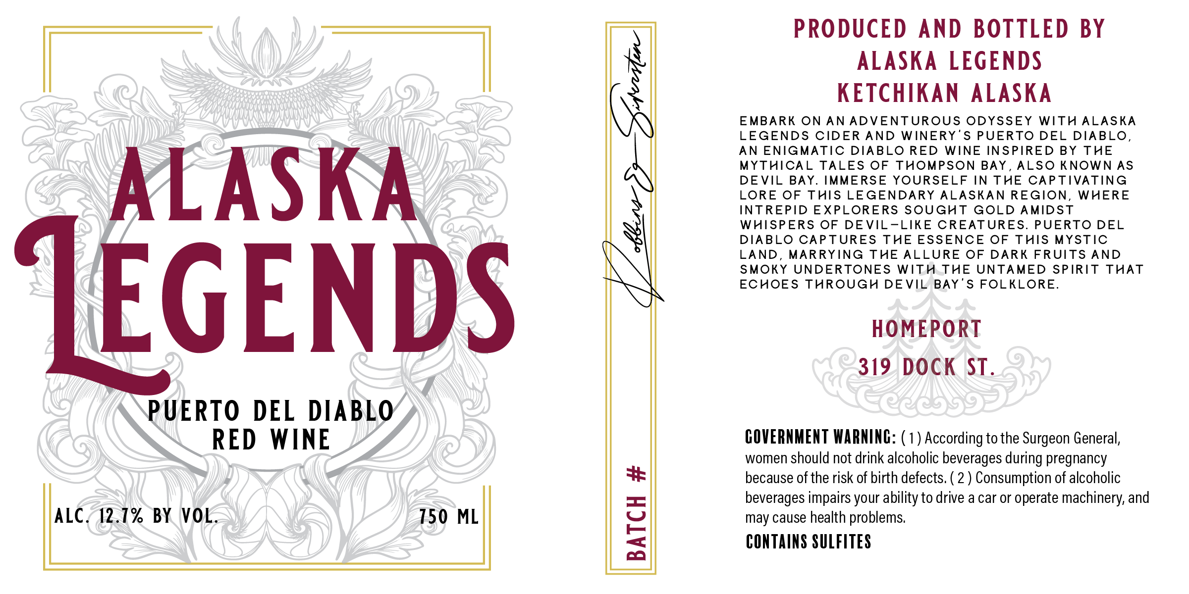 Puerto Del Diablo Red Wine