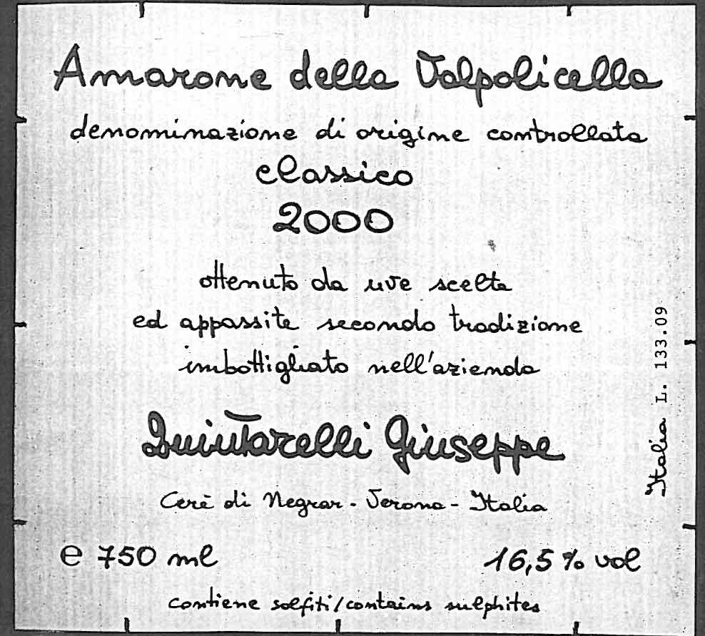 Amarone della Valpolicella Classico