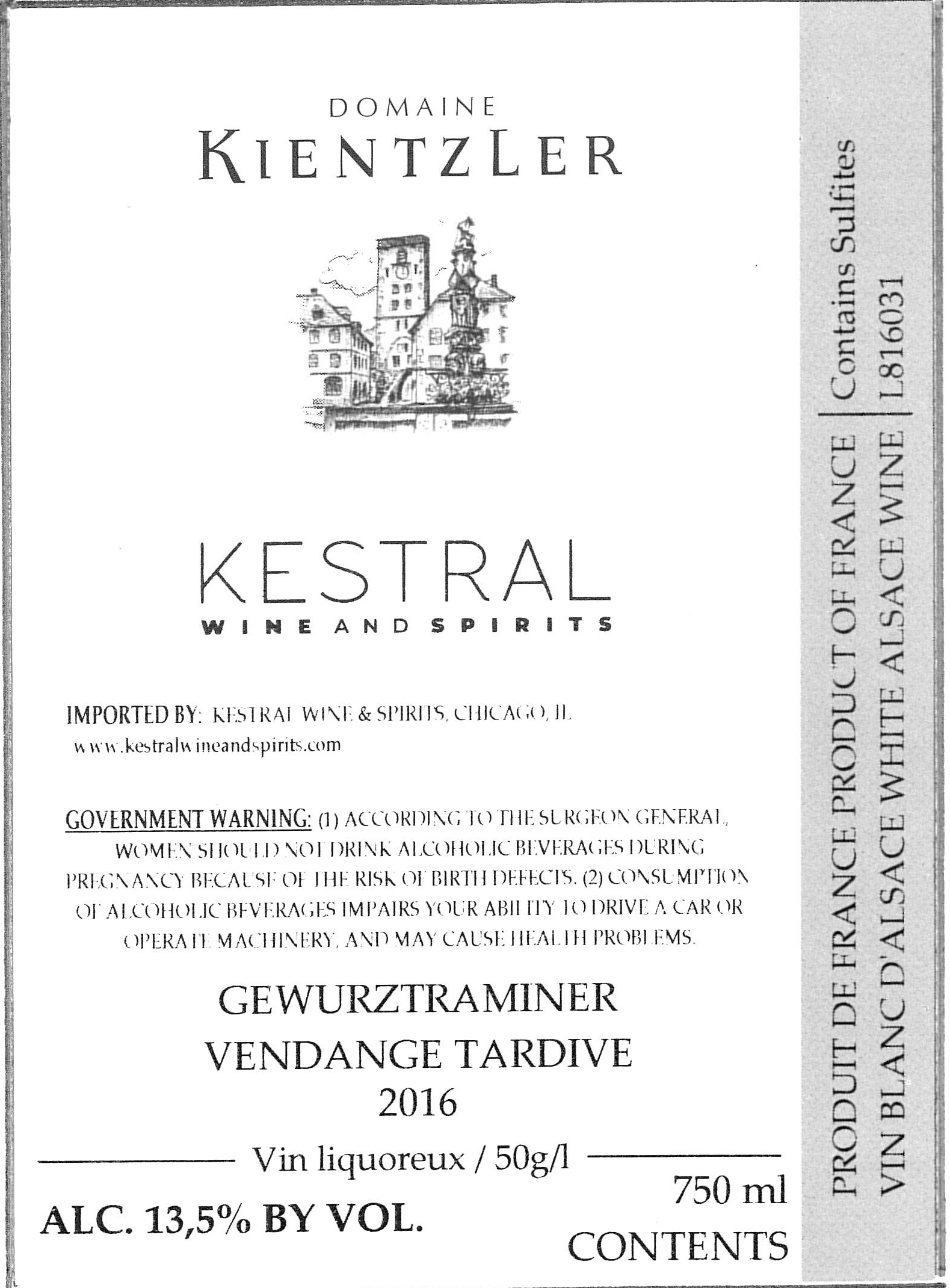 Vendange Tardive