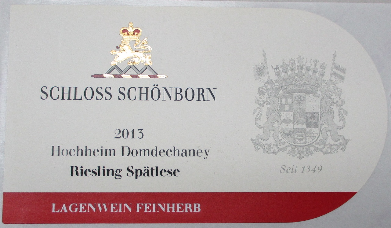 Hochheim Domdechaney Spatlese