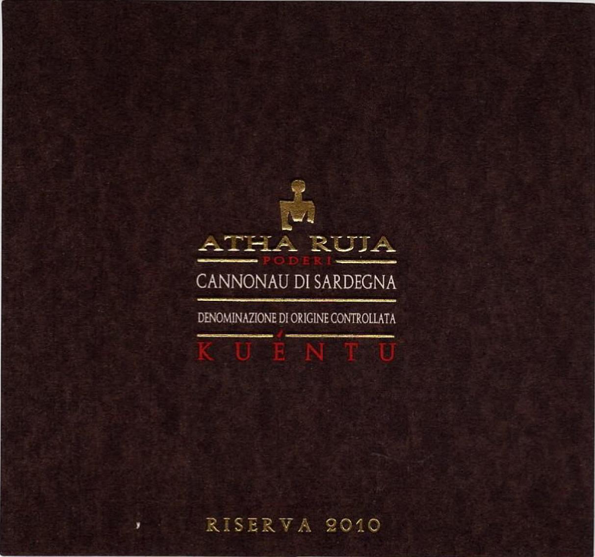 Cannonau Di Sardegna Kuentu Reservia