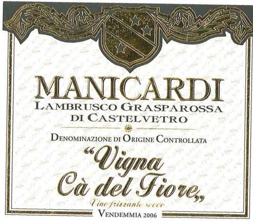 Lambrusco Grasparossa Di Castelvetro