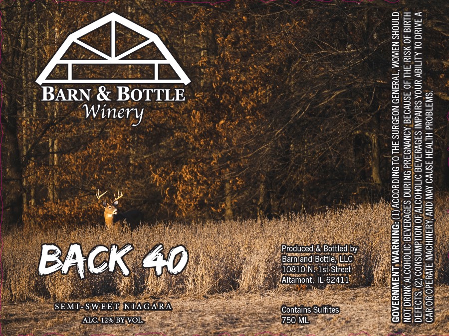 Back 40 Semi-Sweet Niagara