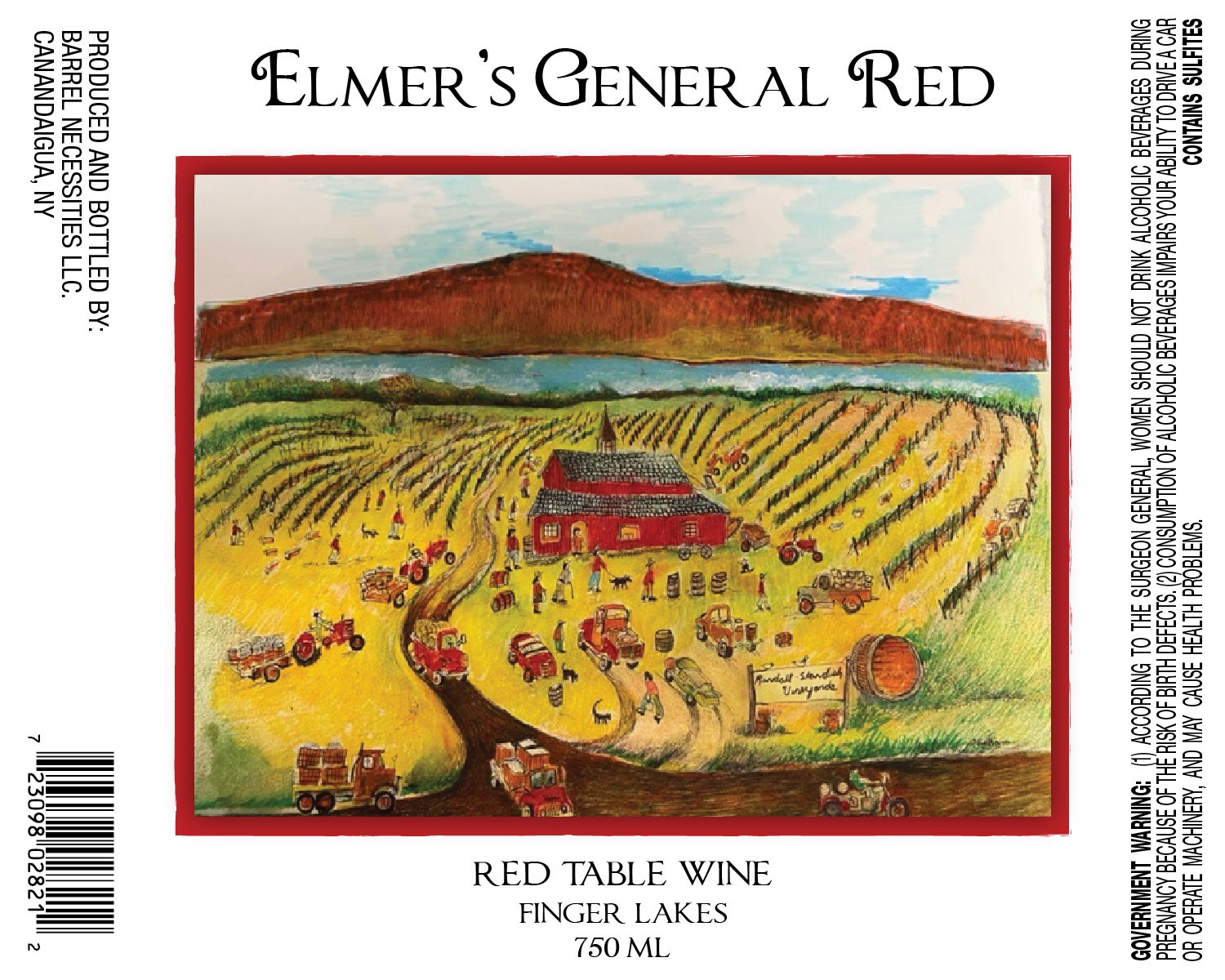 Elmer's General Red