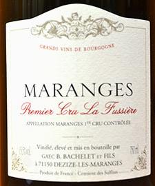 Premier Cru La Fussière