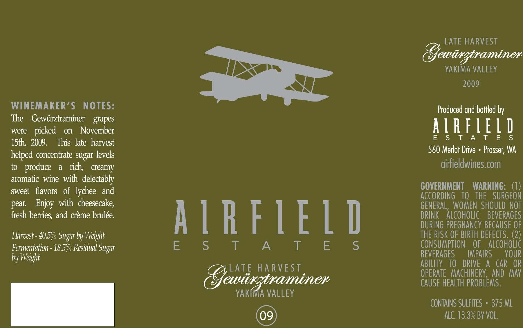 Late Harvest Gewürztraminer