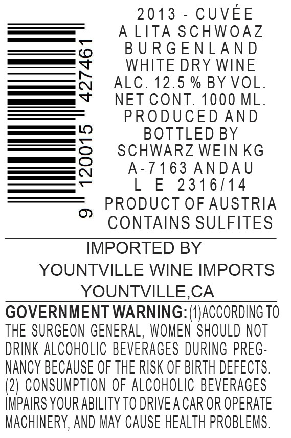 Cuvée A Lita Schwoaz