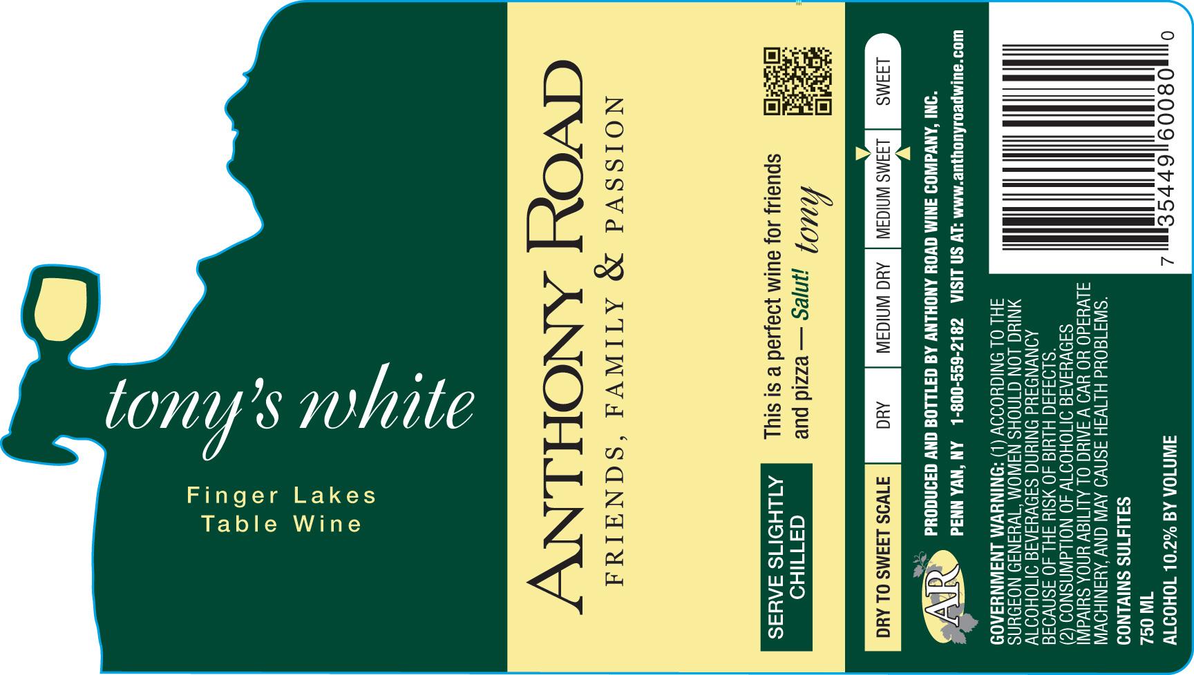 tony's white
