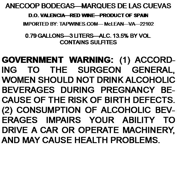 Marques De Las Cuevas