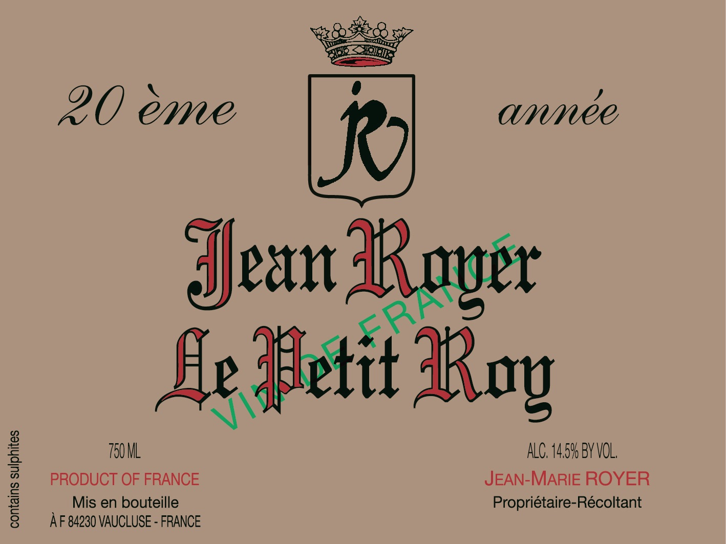 Jean Royer Le Petit Roy